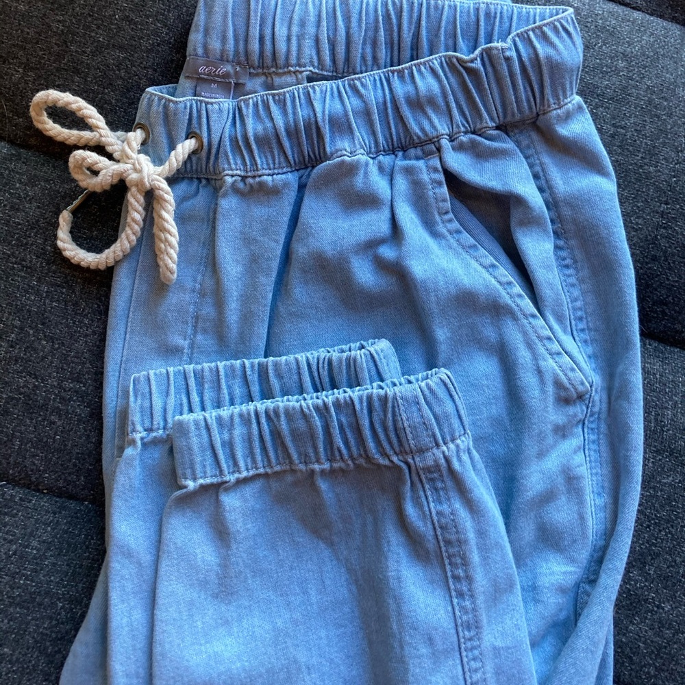 Aerie blue jogger pants